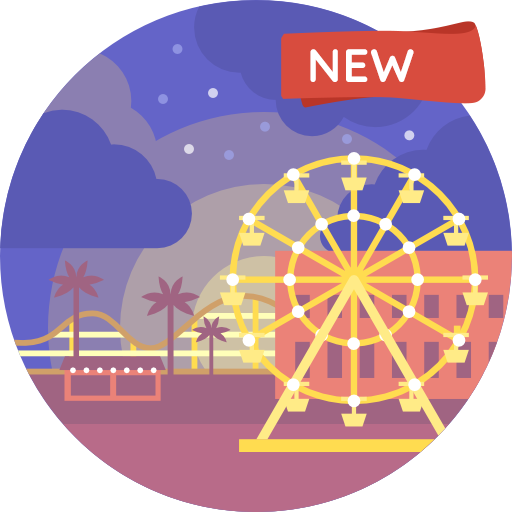 Amusement park Wallpapers HD 4K icon