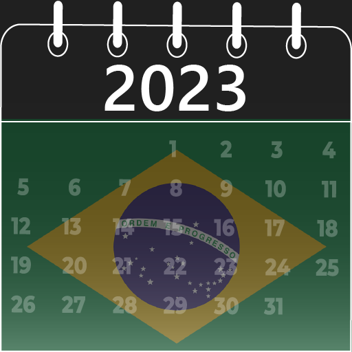 brazil calendar 2023 icon