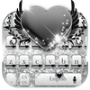 Black Silver Keyboard Theme icon