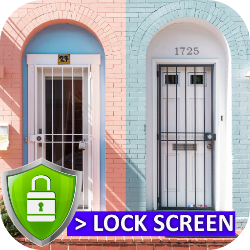 Colorful Doors HD Lock Screen icon