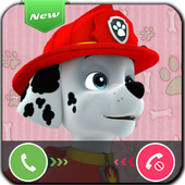 Paw Dog Patrol Phone Call icon
