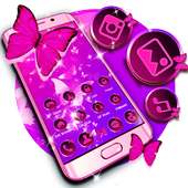 Butterfly Purple Theme on 9Apps