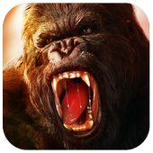 Angry King Kong Rampage: Gorilla Simulator Games icon