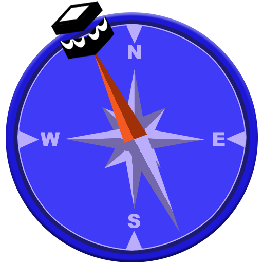 Find Qibla Direction &amp; Prayer Times - Qibla finder icon