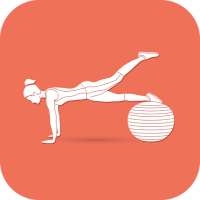 Übungen mit Gymnastikball - Pezziball Workout on 9Apps