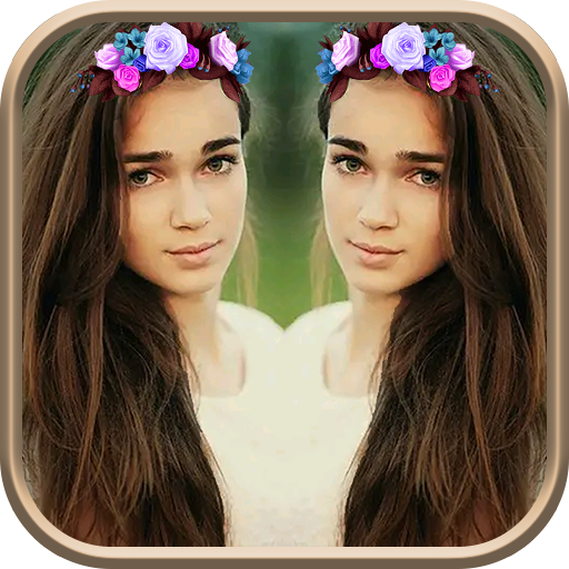 Mirror Image: Pic Collage, Selfie Camera, Stickers icon