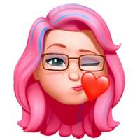 Emoji & Memojis Girly Stickers 3D - WAStickerApps