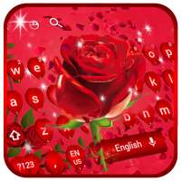 Classic Red Rose Keyboard