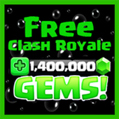 Gems For Clash Royale Prank CR icon