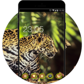 Lepoard Live HD Wallpaper: Animal King Theme icon
