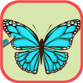 Adult Coloring For Butterfly icon