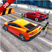 Crazy Chained Cars Ramp- Super Chain Cars icon