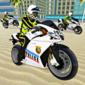 Police Bike Driving Simulator icon