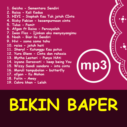 kumpulan lagu ROMANTIS BIKIN BAPER offline icon