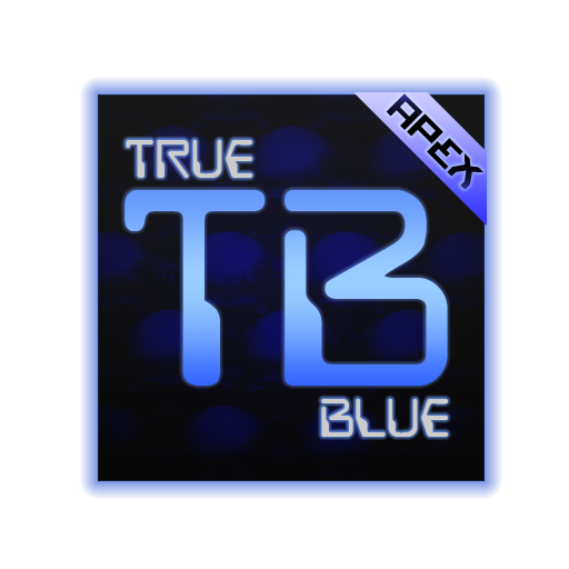 TrueBlue Apex/ADW/Nova أيقونة