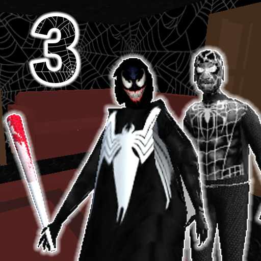 Scary Granny Black Spider Horror Mod icon