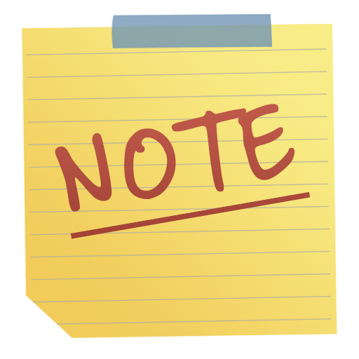 Note - Sticky notes icon