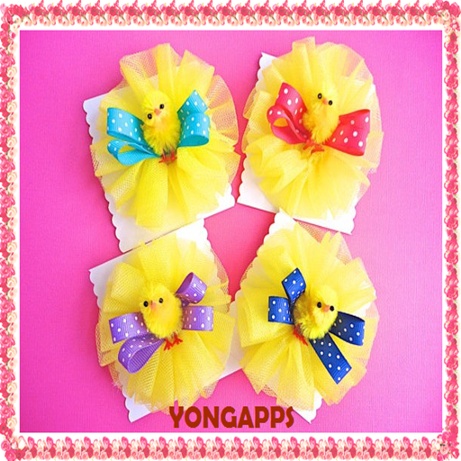 DIY Hair Bow Craft icon