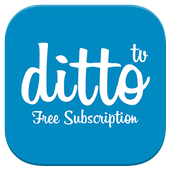LIVE Indian TV Channels : Ditto Tv أيقونة