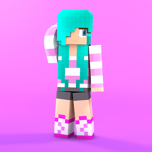 Aesthetic Minecraft Skin icon