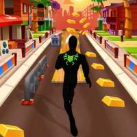 Spider Subway Super Hero Dash