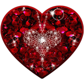 Rose Diamond Love Shining Tema icon