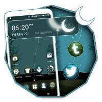 Moon Night Launcher Theme on 9Apps