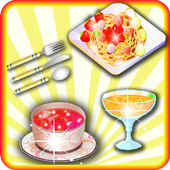 cooking games decorating table icon