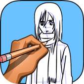 How to Draw Attack Titan on 9Apps