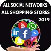 Social networks & social media &  Shopping stores