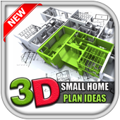 3D Small Home Plan Ideas icon