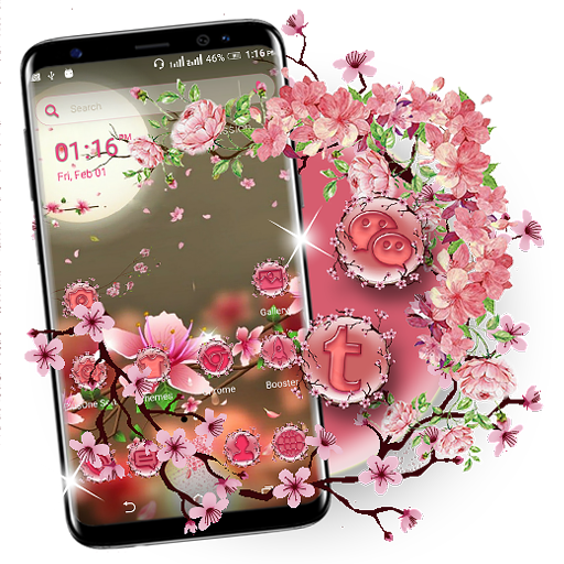 Sakura Launcher Theme icon