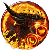 Fire Dragon Anger Theme on 9Apps