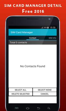 SIM Card Manager Detail screenshot 1
