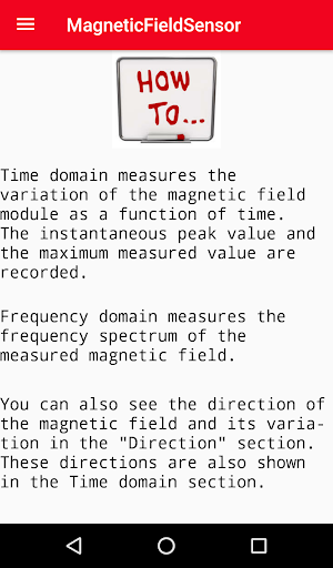 Magnetic Field Sensor screenshot 5