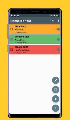 Notification Notes screenshot 2