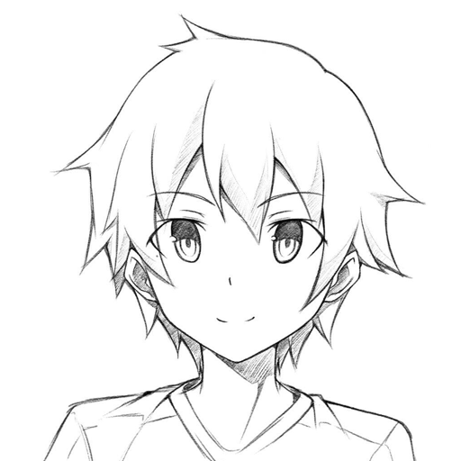 Drawing Anime Boy icon