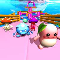 Race Falling 3D Run Guys KnockOut Game Dudes