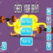 Check your brain icon