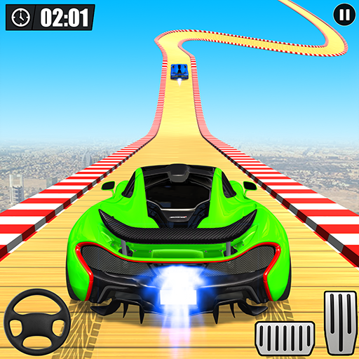 Mega Ramp Hot Car Jumping: Race Off Stunts icon