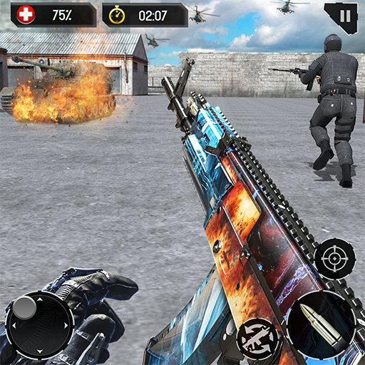 Real Commando Fire Ops Mission: Offline Shooter icon
