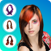 Girl Hair Style Photo Editor icon