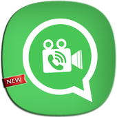 Video call for whatsapp prank icon