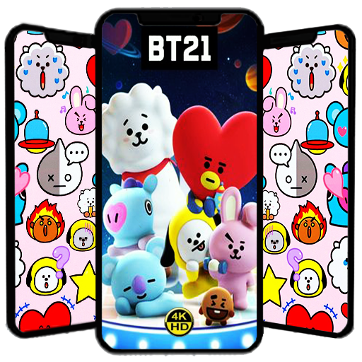 Cute BT21 Wallpaper HD icon