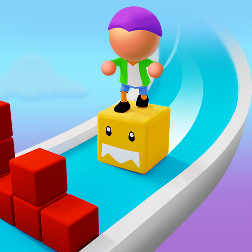 Block Surfer 3D: Stack Cube Surfer - Fun Run Game icon