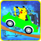 racing pikachu ash greninja icon