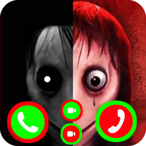 Creepy Call Me Challenge: Fake Call MOMO Simulator icon