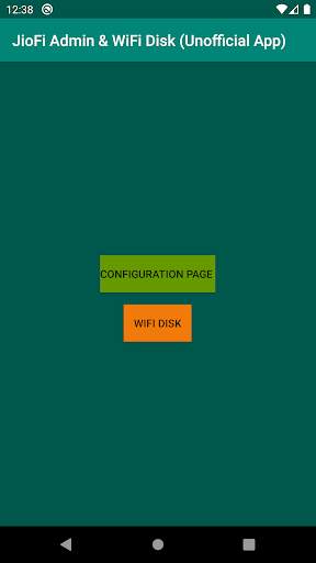 JioFi Admin & WiFi Disk (Unofficial App) screenshot 1