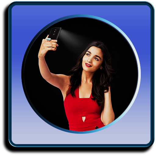 Selfie with Alia Bhatt icon
