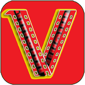 video and music player Multiple format icon